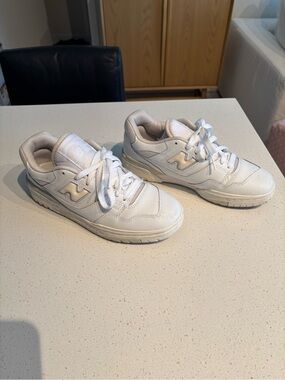 New Balance 550 White/Cream Sneakers